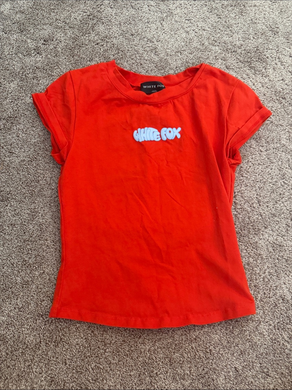 White Fox Boutique Red Women’s graphic Tee